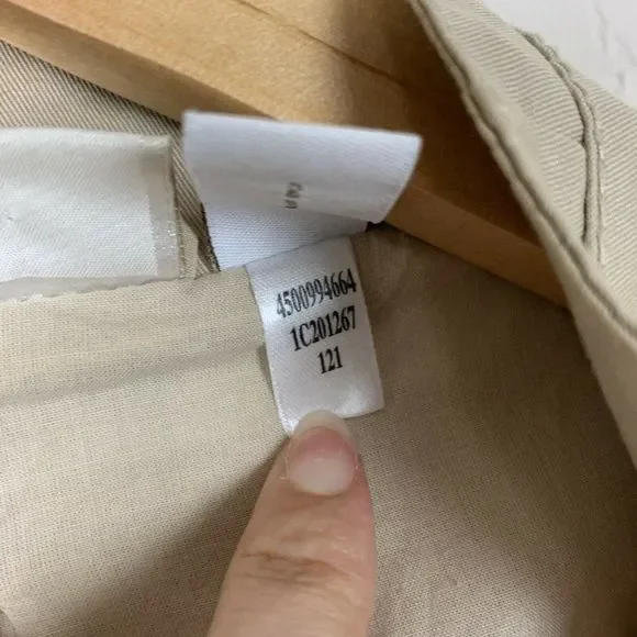 Chicos Khaki Embroidered Blazer - Picture 4 of 6